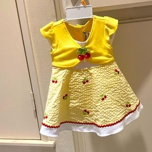 NWT PRICE REDUCED - Youngland baby girl dress with matching panties